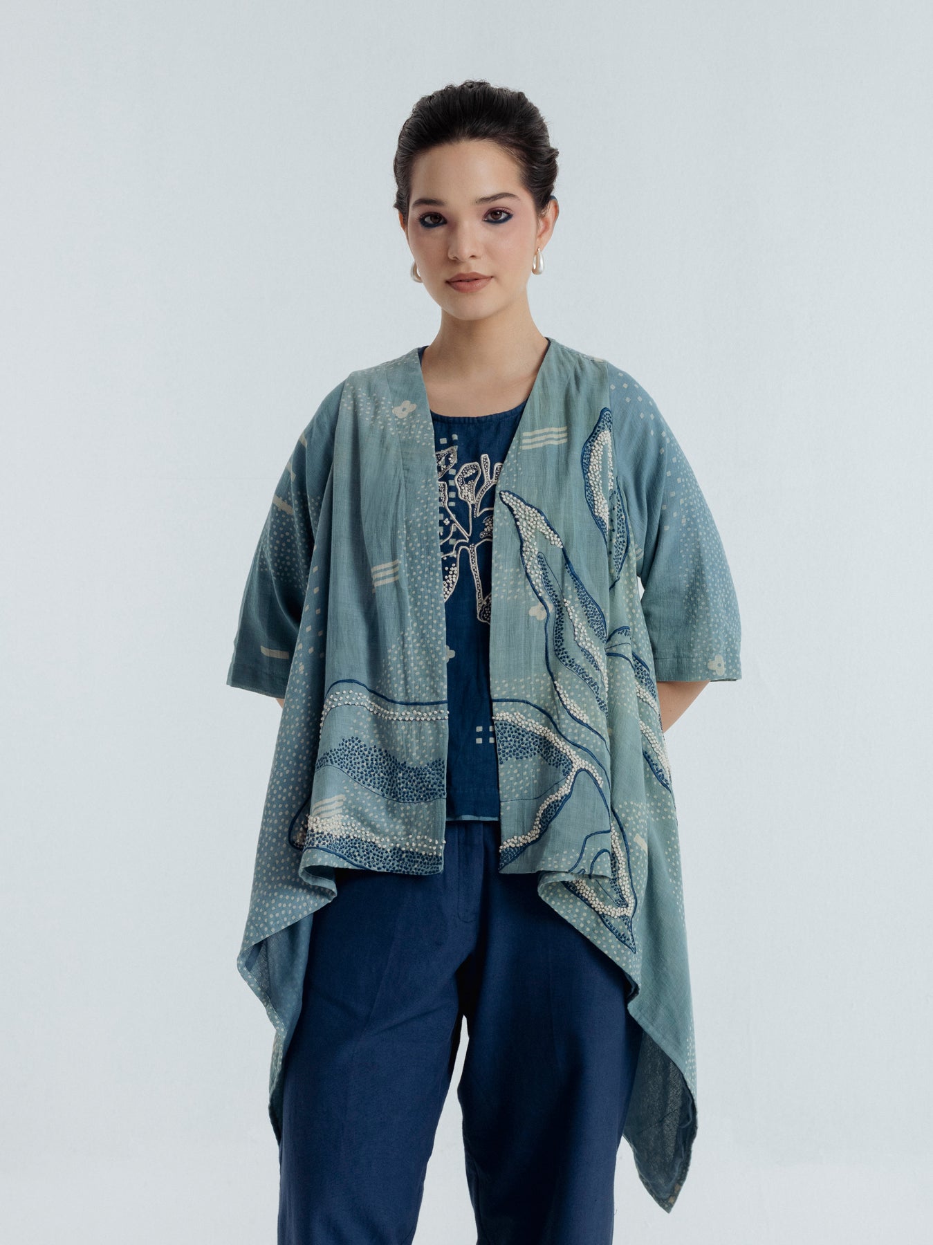 Indigo Shadow Overlay