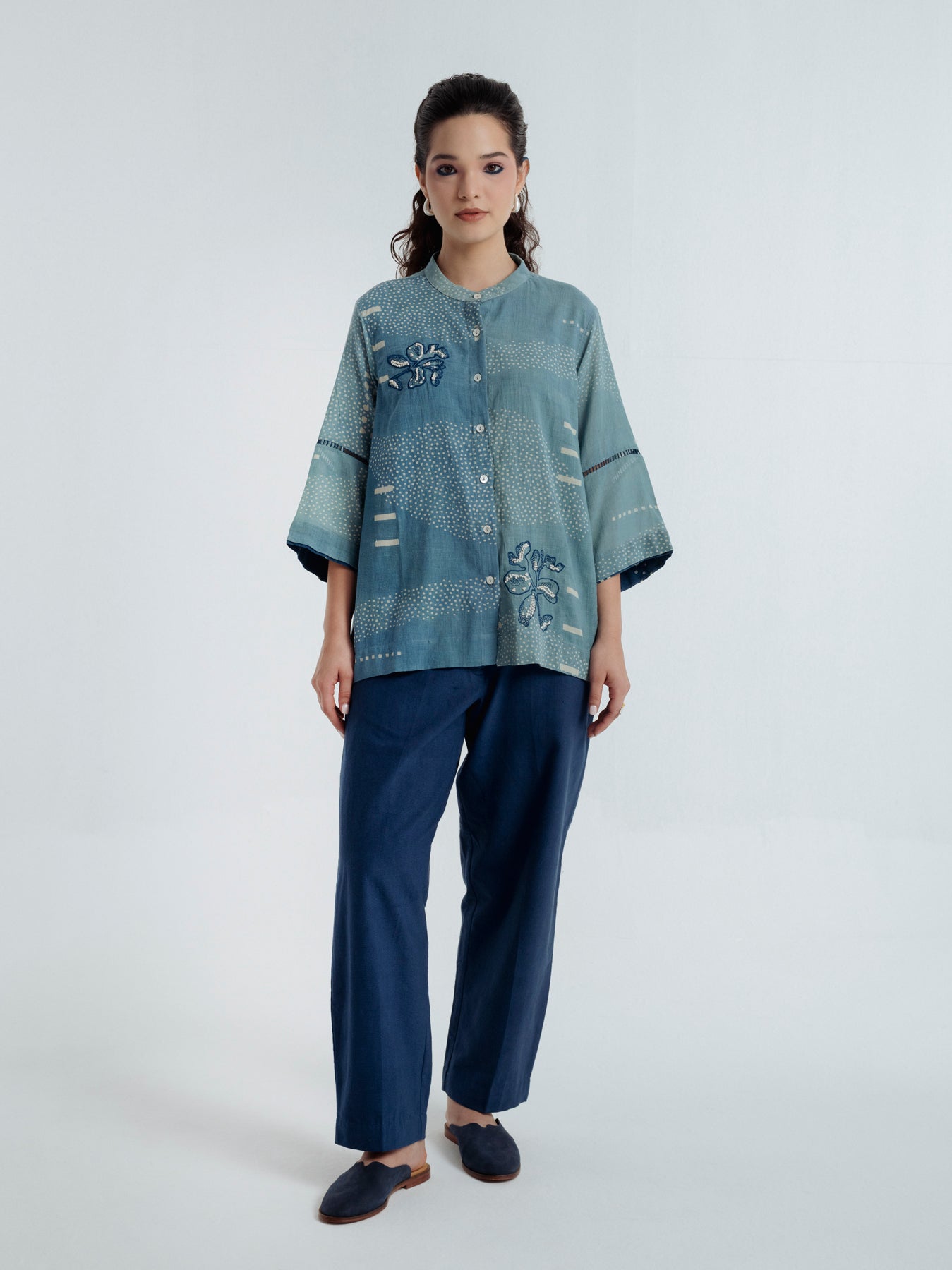 Indigo Shadow Shirt