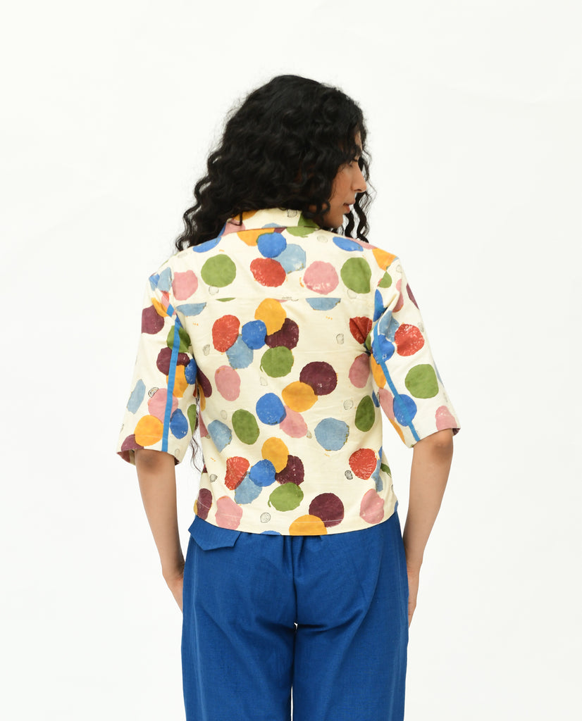 VOID COLLAR SHIRT