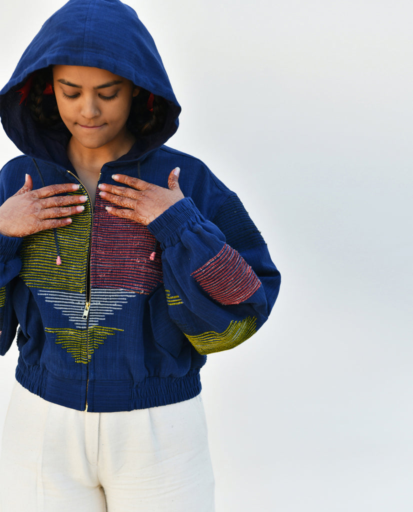 KUNI UNISEX UPCYCLED JACKET