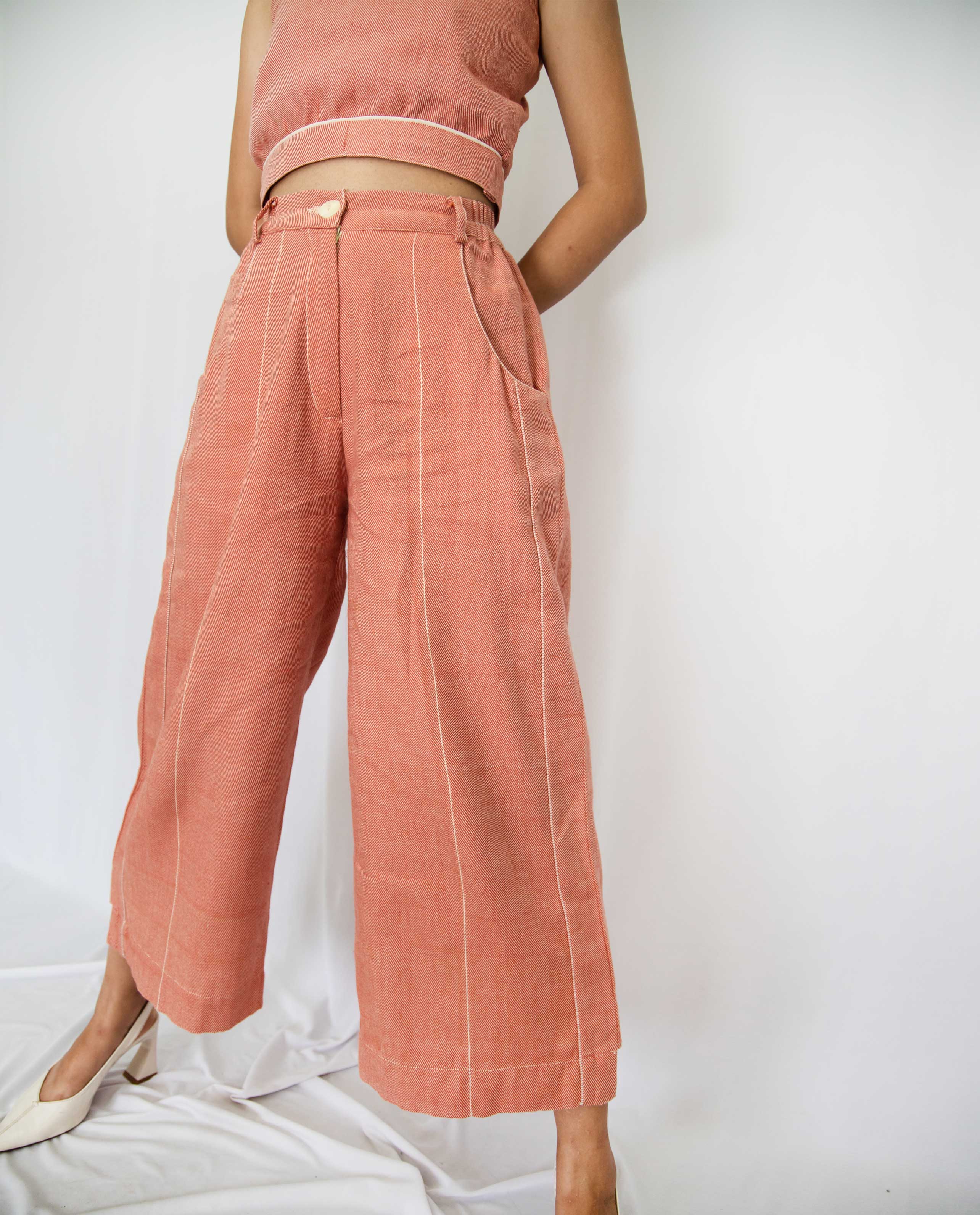 Outta Sight Coral Pants