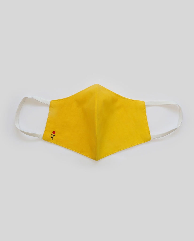 TURMERIC DYED AXE FACE MASK