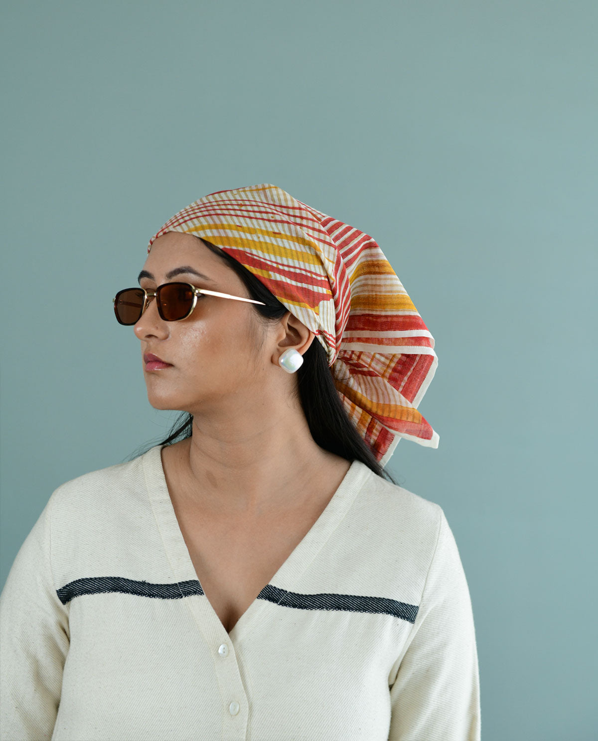 Summer Sun Shine Square Scarf