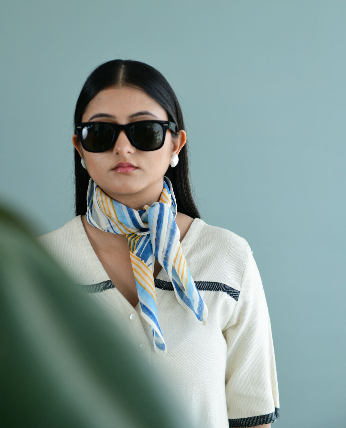 Ocean Square Head Scarf