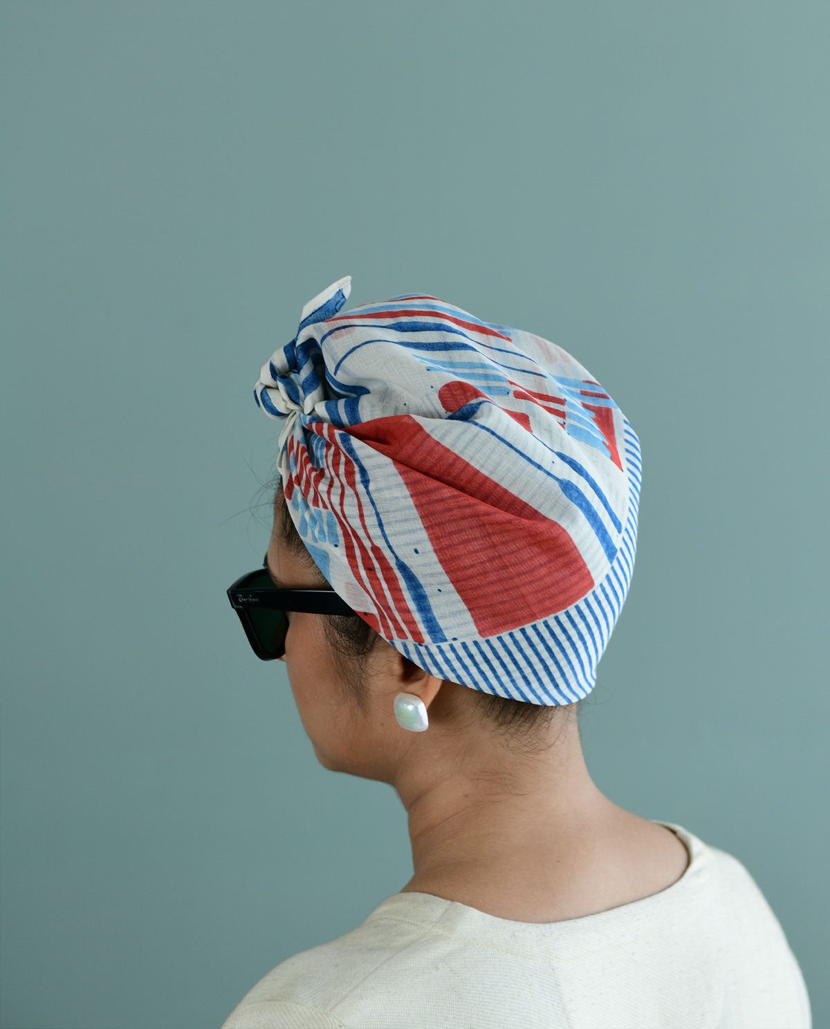 SQUARE WAVE  HEAD SCARF