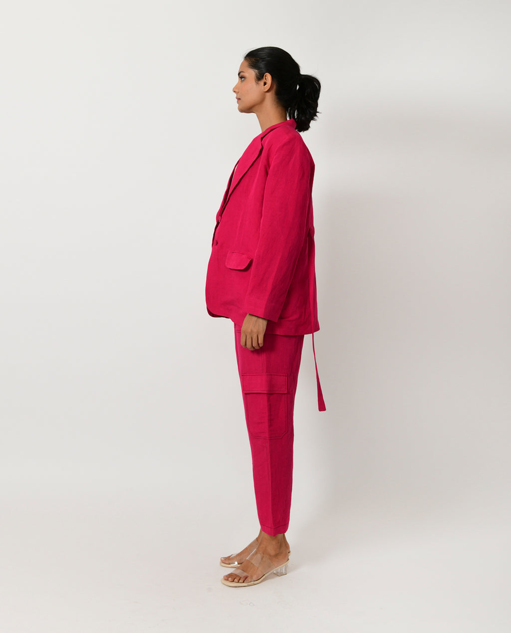 Viva Linen Blazer Co-Ord Set