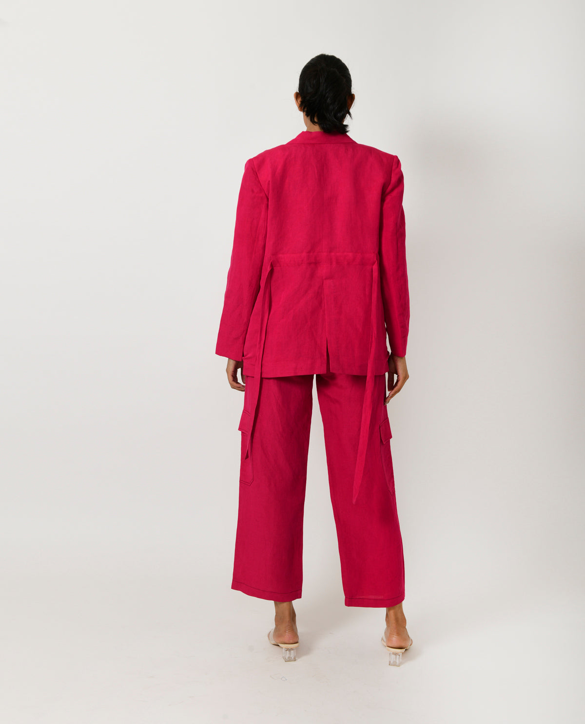 Viva Linen Blazer Co-Ord Set