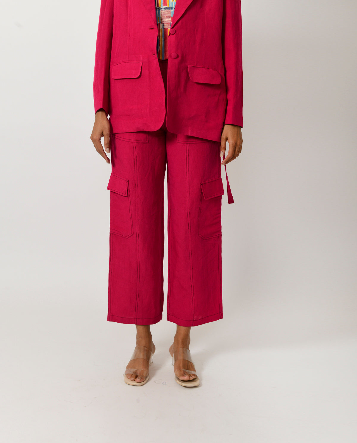 Viva Linen Blazer Co-Ord Set