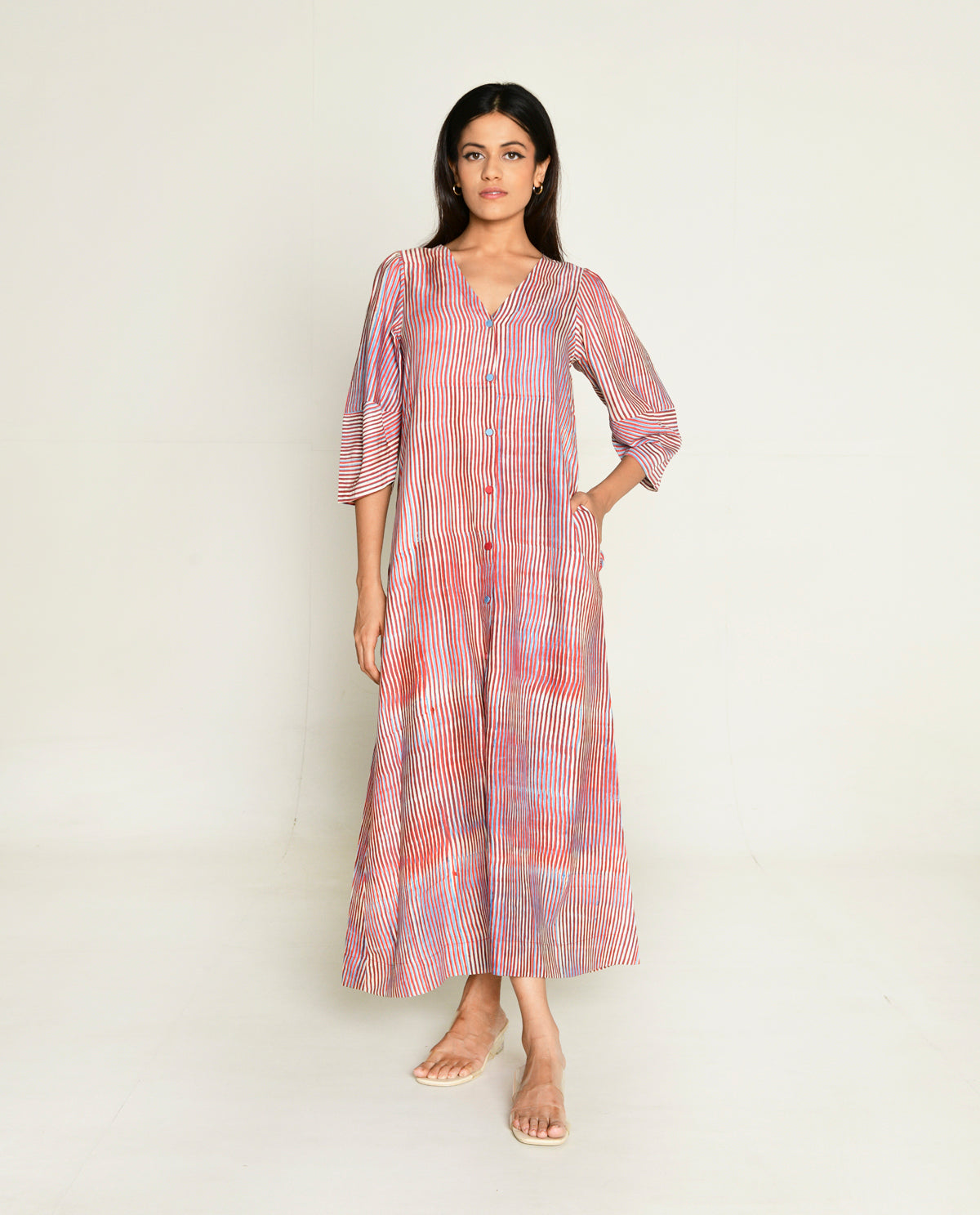 Plosky Cloud V-Neck Dress