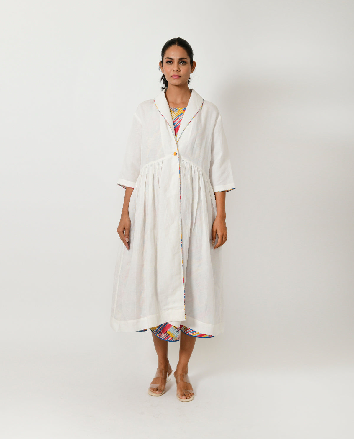 Off White Linen Jacket
