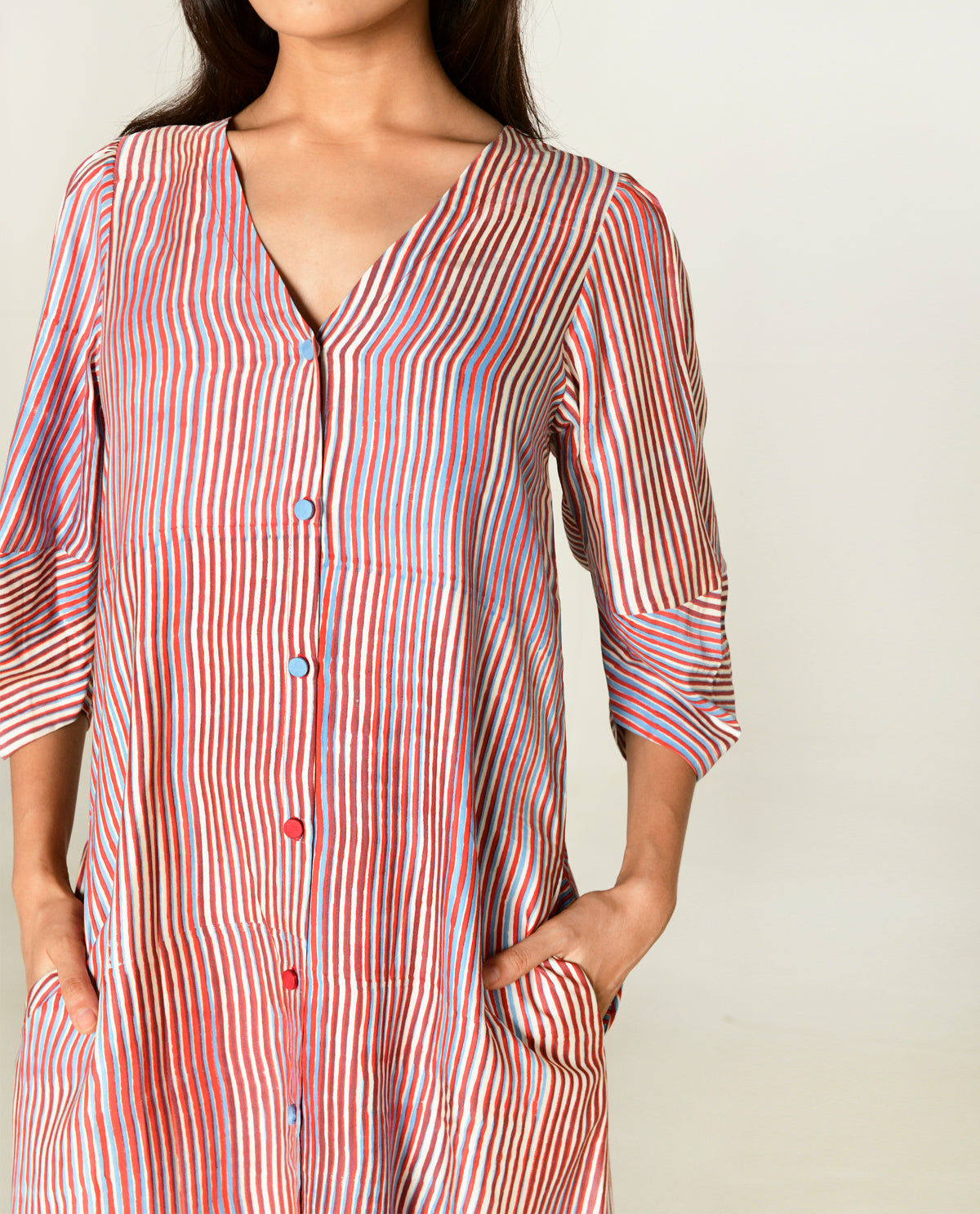 Plosky Cloud V-Neck Dress