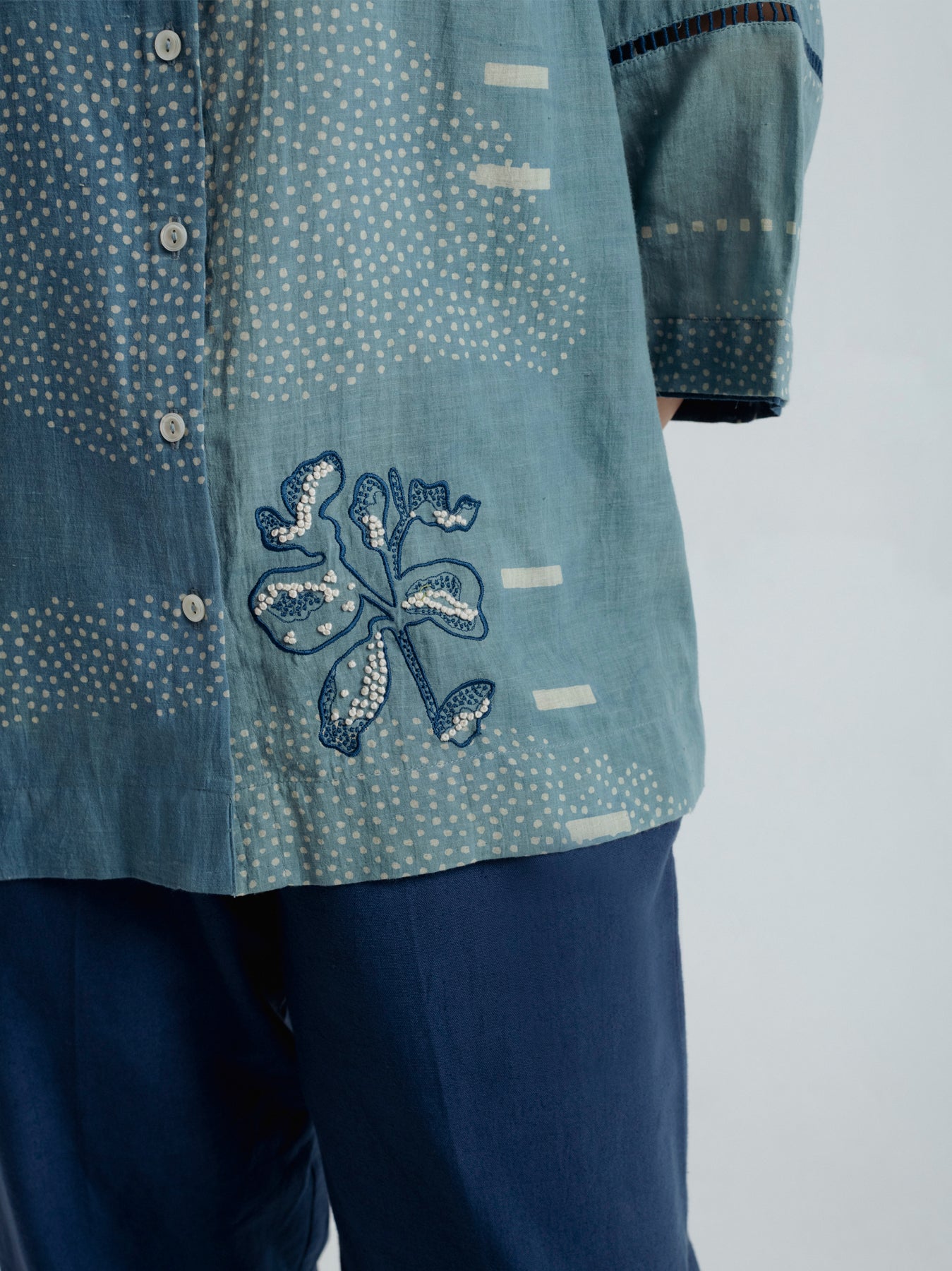 Indigo Shadow  Shirt