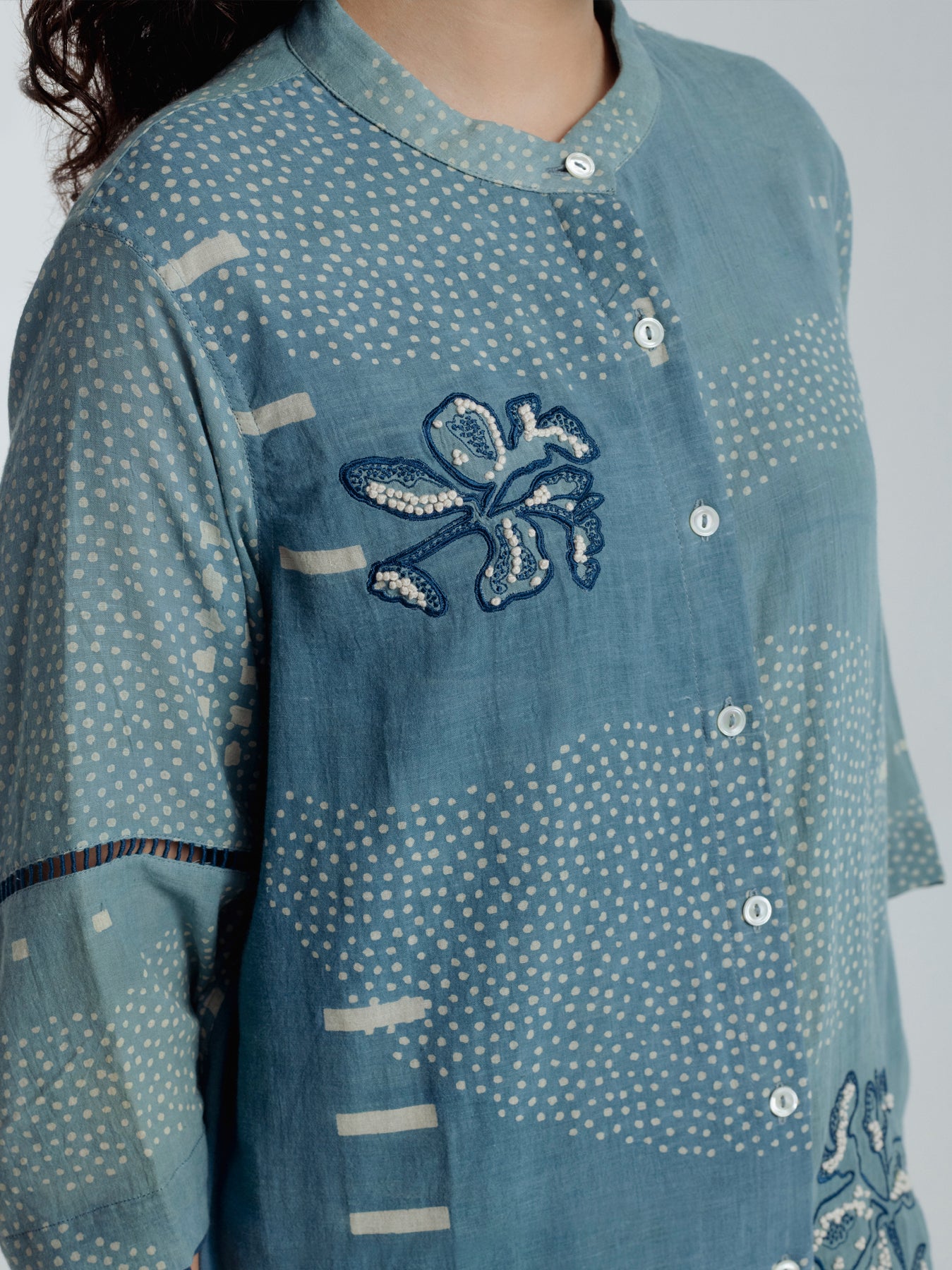 Indigo Shadow  Shirt
