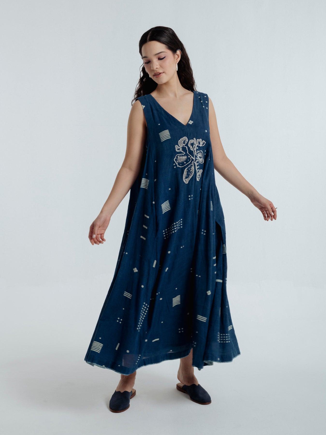 Indigo Sky Maxi Dress