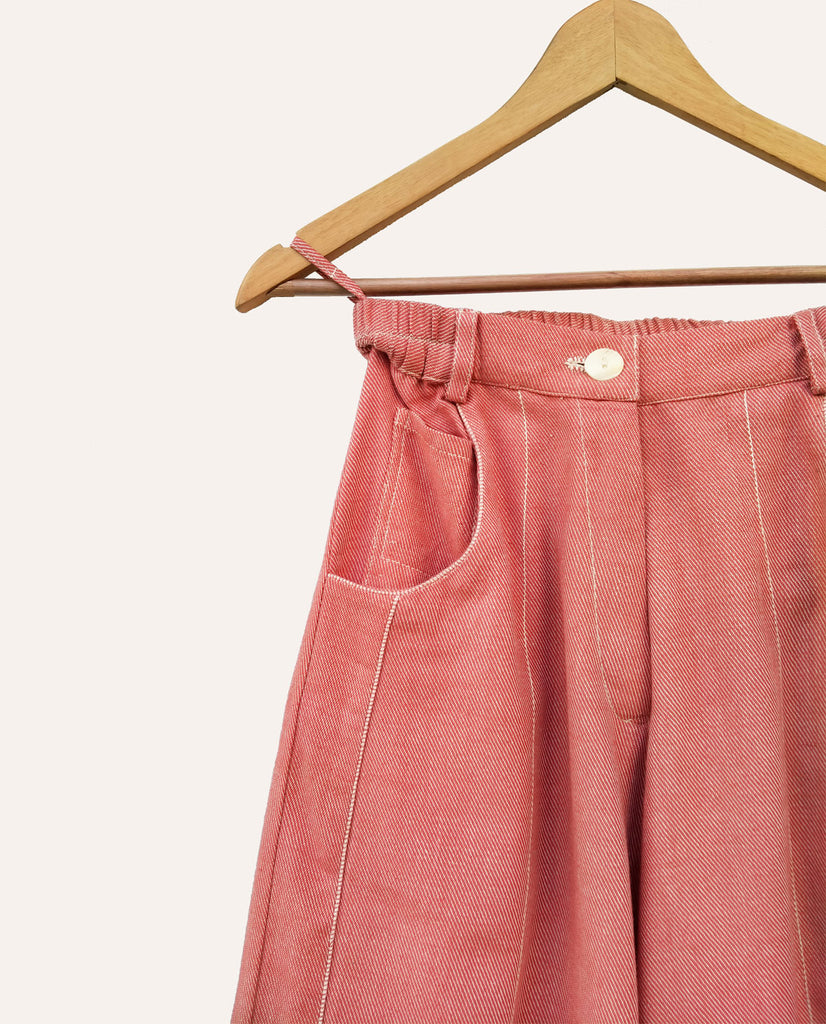 COREL PLEAT DENIM