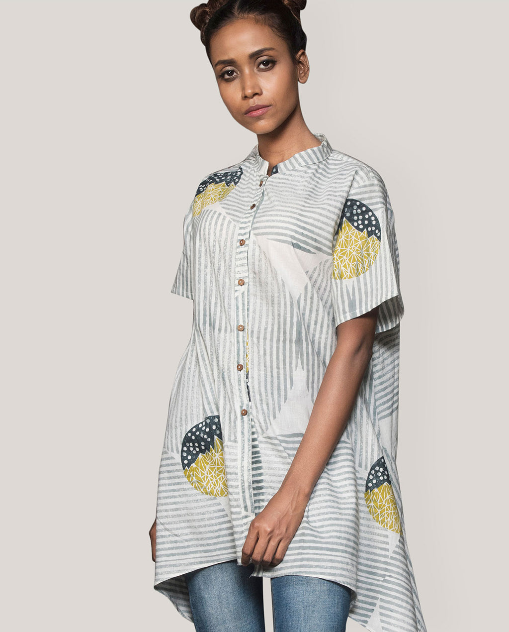 Mandrane Collar Dress