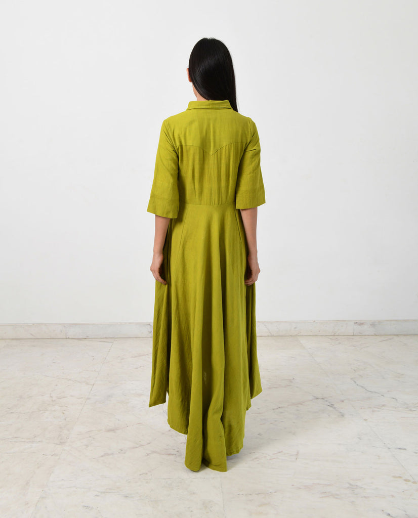 GREEN COLLAR JUMPY