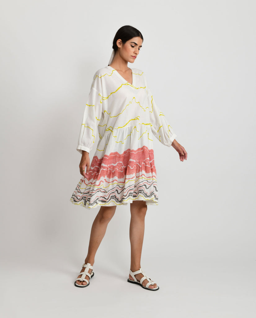 Parii Fashion Jaipur Women FlaredAline Calf Length Gown Dress PFRG02Sky  BlueMedium  Amazonin Fashion
