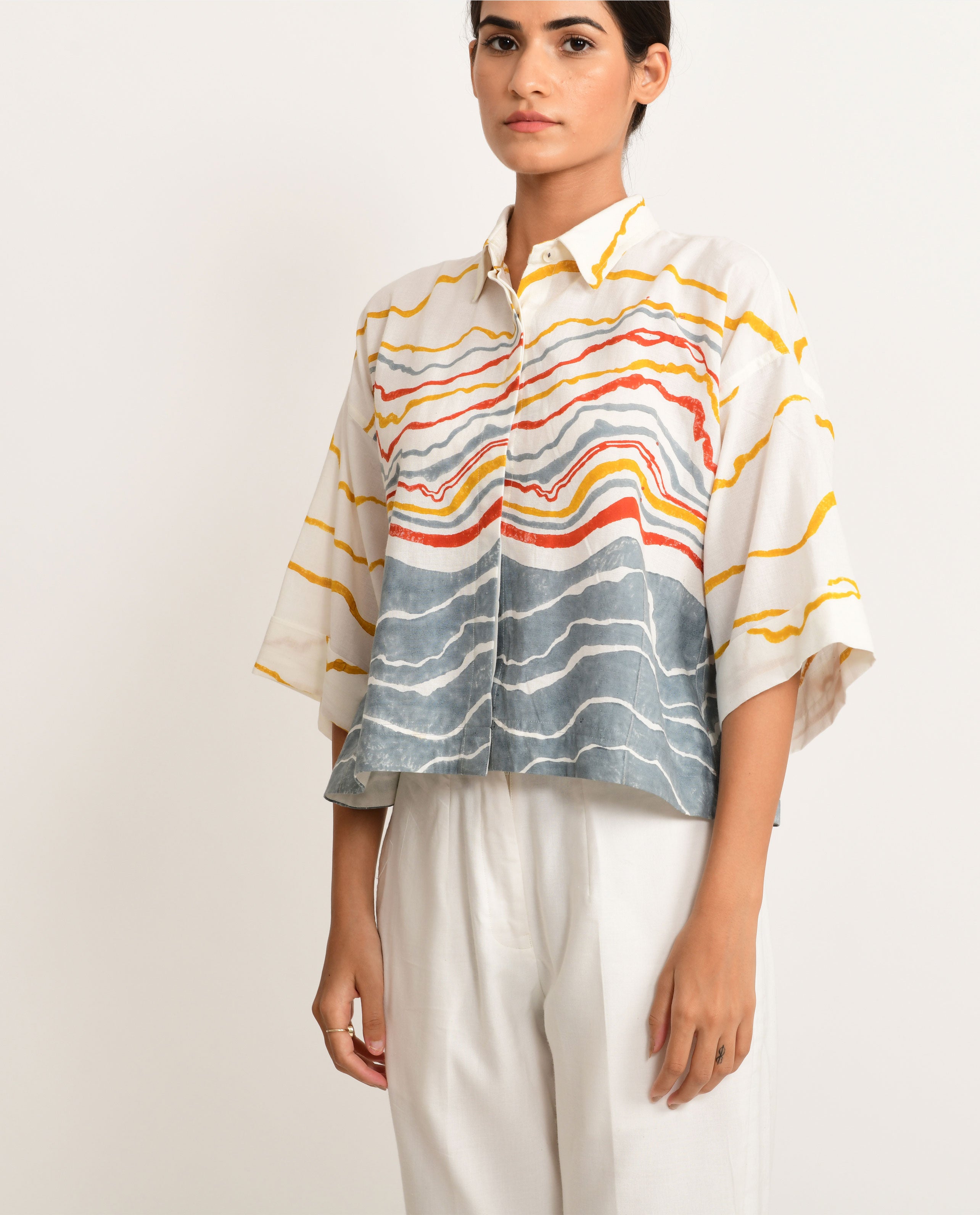 Crested Crop Top