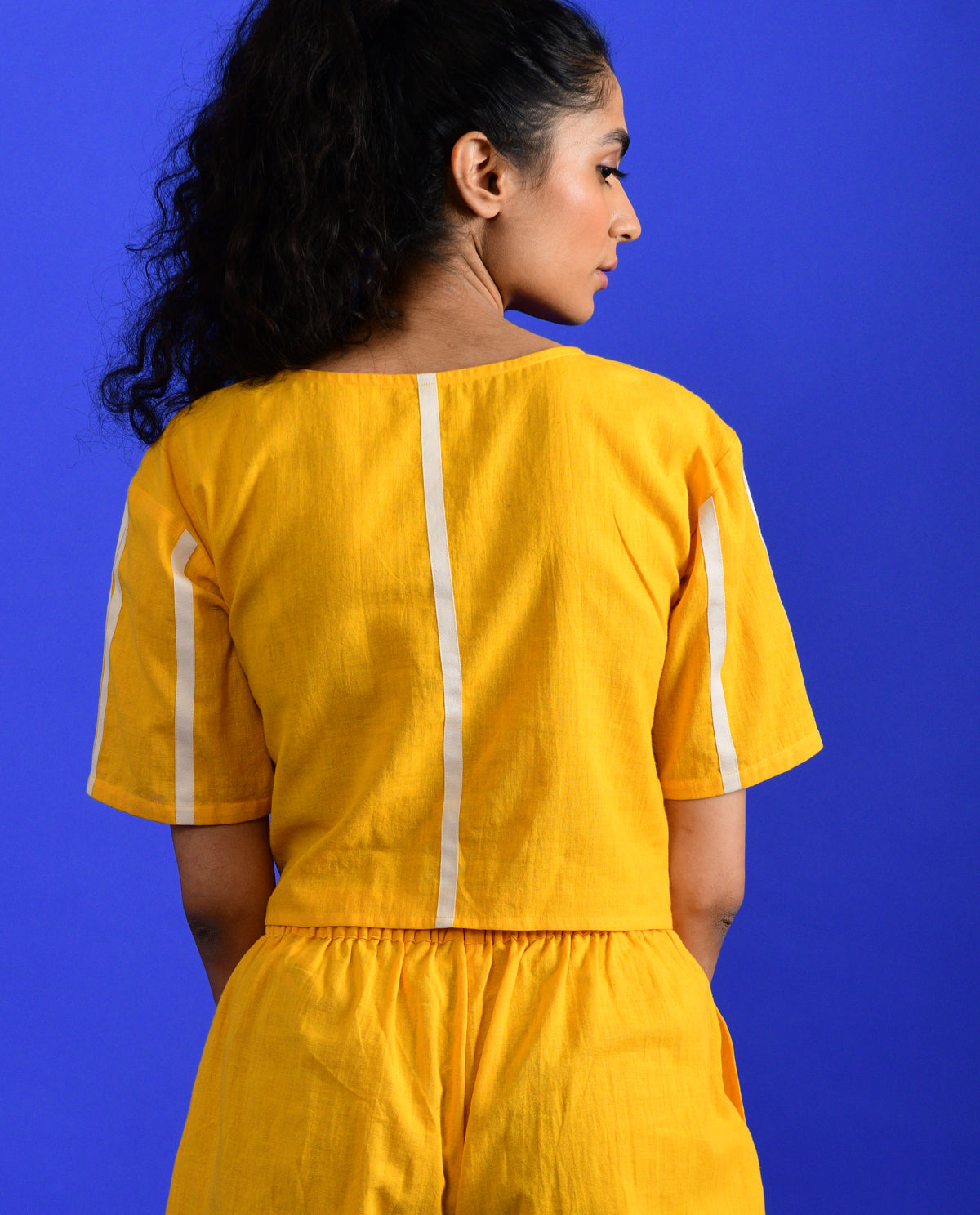 Iced Mango Knotted Top