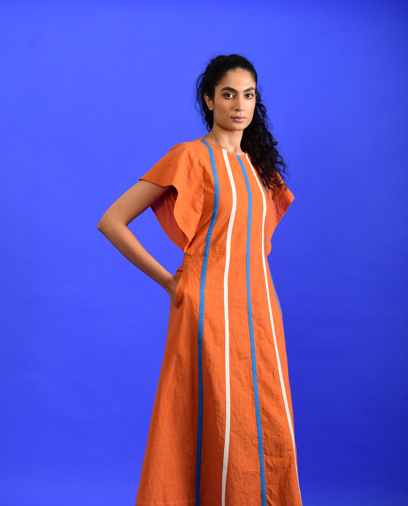 ORANGE POPSICLE DRESS