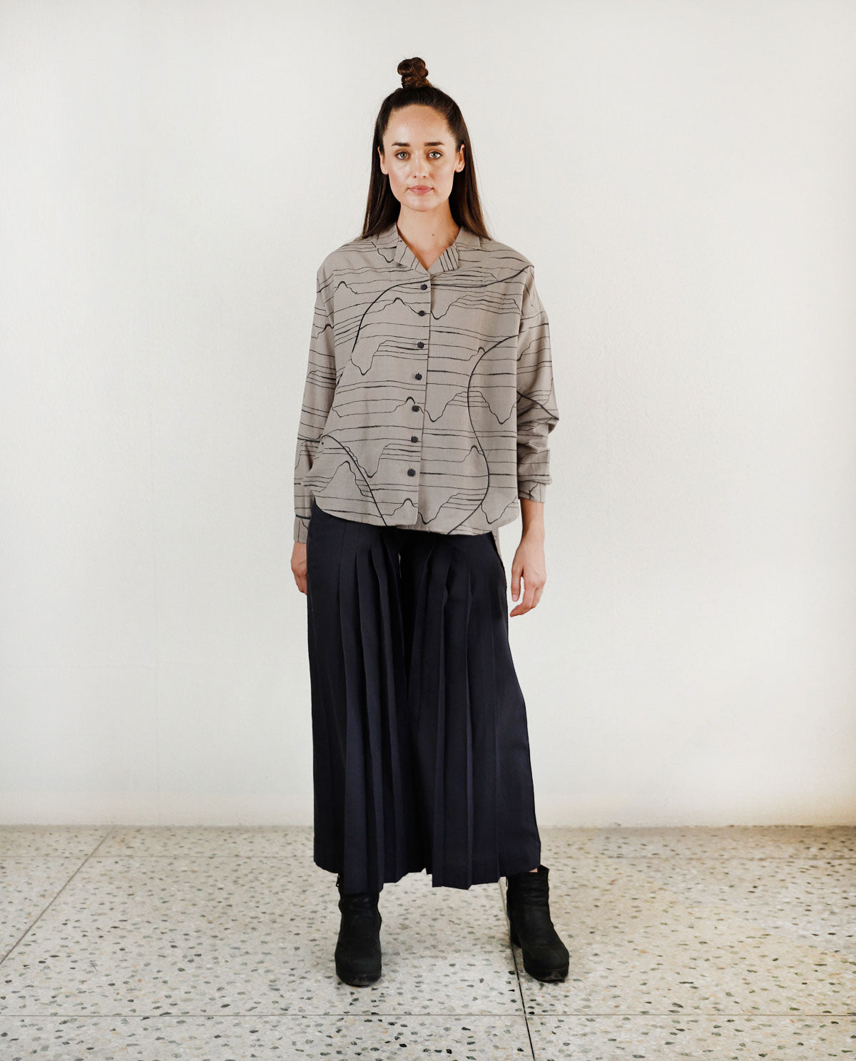 Fluid Oversized Shirt