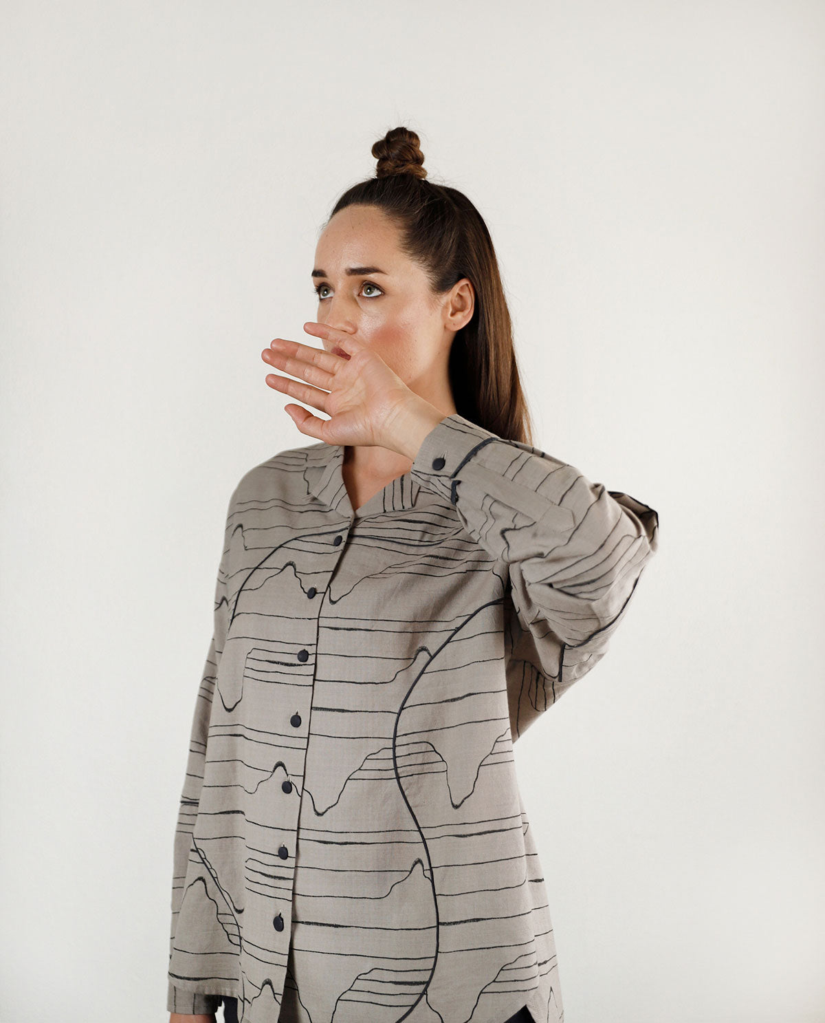 Fluid Oversized Shirt