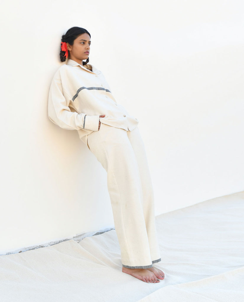 OFF WHITE DENIM CO-ORD