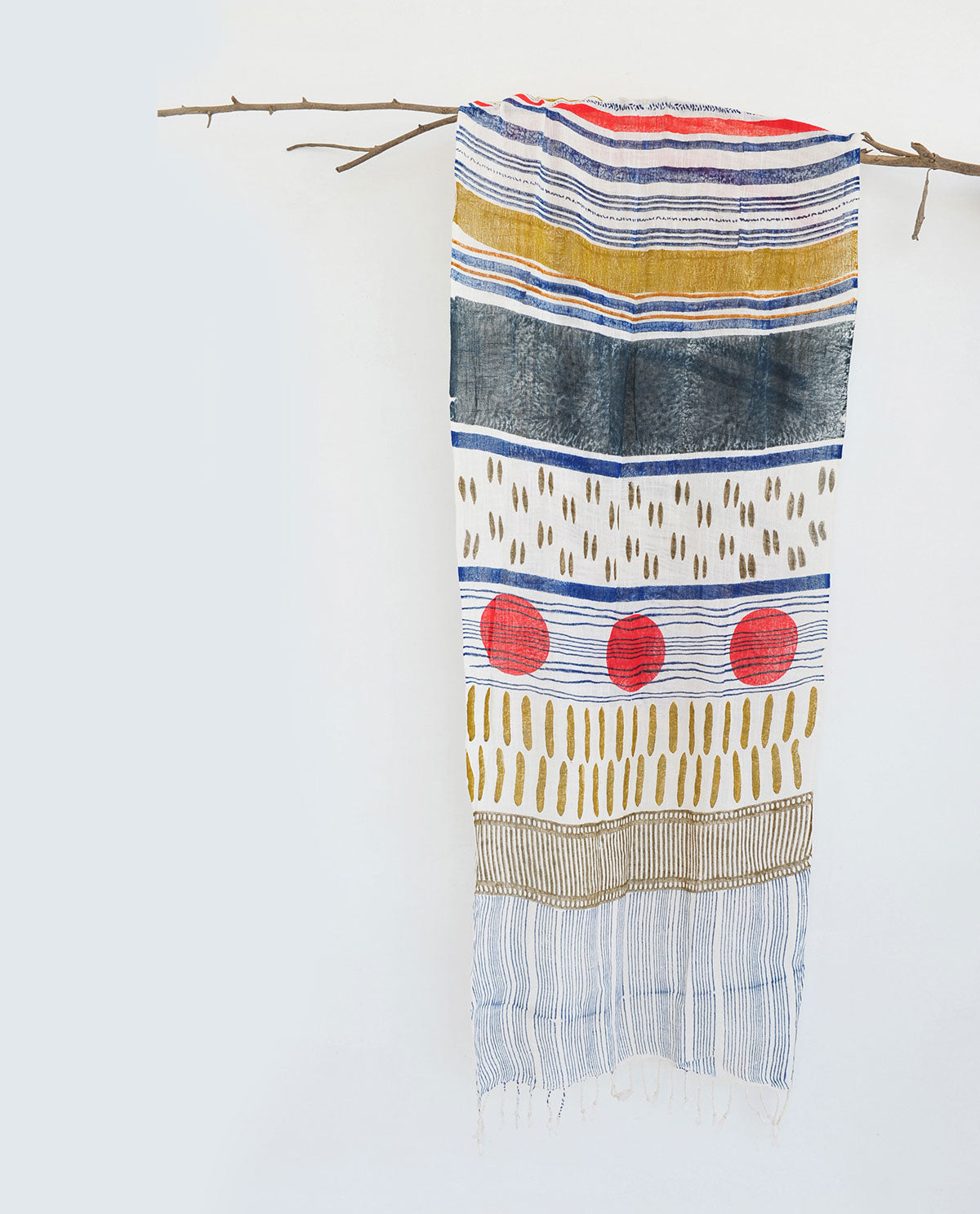 24 Block Scarf